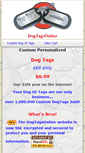 Mobile Screenshot of dogtagsonline.com